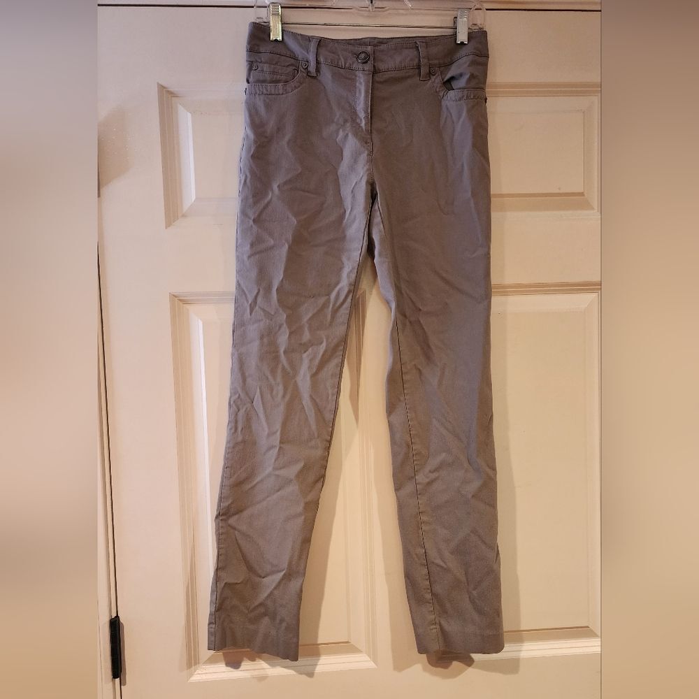 New Directions stretchy gray skinny pants size 4